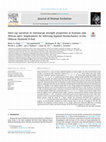 Research paper thumbnail of Inter-ray variation in metatarsal strength properties in humans and African apes: Implications for inferring bipedal biomechanics in the Olduvai Hominid 8 foot