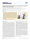 Research paper thumbnail of High Density Germanium Nanowire Growth Directly from Copper Foil by Self-Induced Solid Seeding