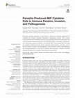 Research paper thumbnail of Parasite-Produced MIF Cytokine: Role in Immune Evasion, Invasion, and Pathogenesis