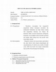 Research paper thumbnail of RENCANA PELAKSANAAN PEMBELAJARAN Sekolah : SMK AL-HUDA SARIWANGI