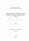 Research paper thumbnail of COMPARISON OF MAIL AND WEB SURVEY MODES ON FIRMS IN ORGANIZED INDUSTRIAL ZONES (OIZs)