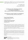 Research paper thumbnail of Considerações sobre a Metodologia de Ensino de Composição de Melodias no Melos e Harmonia Acústica 1988 de César Guerra-Peixe