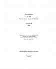 Research paper thumbnail of Rohmer J., Al-Jallad A., al-Hajiri M., Alkhatib Alkontar R., Beuzen-Waller T., Calou P., Gazagne D. & Pavlopoulos K. (2018), "The Thāj Archaeological Project: results of the first field season"