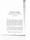 Research paper thumbnail of Nuestro amigo, en Dr. Franco Guzmán.Homenaje por los 60 años de vida académica. México, Editorial Porrúa, 2016.