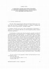 Research paper thumbnail of L'individuazione dei sensi tramite il criterio esperienziale-ontologico e il criterio sottrattivo