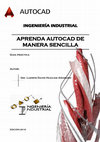 Research paper thumbnail of APRENDA AUTOCAD DE MANERA SENCILLA Guía práctica Autor: TABLA DE CONTENIDOS