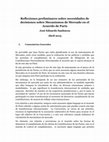 Research paper thumbnail of Reflexiones preliminares sobre necesidades de decisiones sobre Mecanismos de Mercado en el Acuerdo de Paris20190914 127276 sakgbf