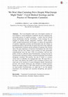 Research paper thumbnail of 'We Won't Ban Castrating Pervs Despite What Europe Might Think!': Czech Medical Sexology and the Practice of Therapeutic Castration