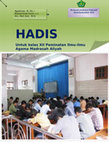 Research paper thumbnail of BUKU SISWA HADIS KEAGAMAAN XII 2013