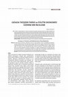 Research paper thumbnail of Gıdada Tağşişin Tarihi Ve Politik Ekonomisi Üzerine Bir İnceleme