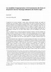 Research paper thumbnail of Les modalités d'appropriation et de transmission des biens et du pouvoir chez les Touaregs sédentaires du Tassili n Ajjer