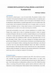 Research paper thumbnail of ECONOMIC REVITALISATION OF CULTURAL REGIONS: A CASE STUDY OF TELANGANA STATE -Manthapuri Sadhana