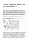 Research paper thumbnail of L'eterna «guerra dei numeri» del fenomeno migratorio