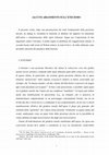 Research paper thumbnail of Alcuni argomenti sull'Eticismo