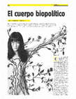 Research paper thumbnail of “El cuerpo biopolítico”