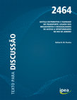 Research paper thumbnail of Justiça Distributiva e Equidade no Transporte: legado dos megaeventos e desigualdades de acesso a oportunidades no Rio de Janeiro