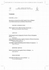 Research paper thumbnail of ARIES 17.1 Table of Contents (Special Issue: Esotericism and the Cognitive Science of Religion)