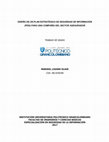 Research paper thumbnail of .Documento final Plan Estrategico de Seguridad de la Información para una compañia de seguros