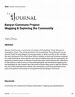 Research paper thumbnail of Banyan Commune Project: Mapping & Exploring the Community