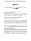 Research paper thumbnail of Una introducción a la conurbación del Gran Los Ángeles