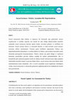 Research paper thumbnail of Sosyal Sermaye: Türkiye Açısından Bir Değerlendirme Social Capital: An Assessment for Turkey