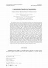 Research paper thumbnail of A geostatistical analysis of geostatistics