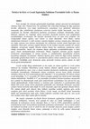 Research paper thumbnail of Türkiye'de Kriz ve Çocuk İşgücünün İstihdamı Üzerindeki Gelir ve İkame Etkileri