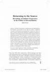 Research paper thumbnail of Returning to the Source: Revisiting Arendtian Forgiveness in the Politics of Reconciliation