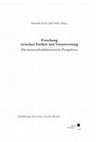 Research paper thumbnail of Das Problem der Verantwortung in der Wissenschaft am Beispiel der Angeklagten im Nürnberger Ärzteprozess