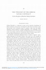 Research paper thumbnail of The Twilight of the Liberal Social Contract: On the Reception of Rawlsian Political Liberalism