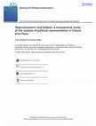 Research paper thumbnail of ‘Representation’ and Dàibiǎo: a comparative study of the notions of political representation in France and China