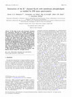 Research paper thumbnail of Interaction of the K+ channel KcsA with membrane phospholipids as studied by ESI mass spectrometry