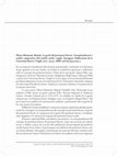 Research paper thumbnail of Mireia Munmany Muntal, La gestió del patrimoni literari. Conceptualització i anàlisi comparativa dels models català i anglès, Tarragona, Publicacions de la Universitat Rovira i Virgili, 2017, 230 p.,