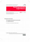 Research paper thumbnail of Rafael Diego-Fernández Sotelo, reseña a Rechtsgeschichte Legal History, El concepto de formación protoestatal en Hispanoamérica, Rg 27, 2019, 365-367 p.