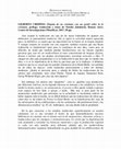 Research paper thumbnail of Reseña crítica: “GILBERTO CRISPINO, Disputa de un cristiano con un gentil sobre la fe cristiana, prólogo, traducción y notas de Natalia Jakubecki, Buenos Aires, Centro de Investigaciones Filosóficas, 2017, 50 pp”, in: Medievalia Americana – RLFM, vol. 2, n°2 (2017), pp. 283-285.