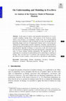 Research paper thumbnail of On Understanding and Modeling in Evo-Devo. An Analysis of the Polypterus Model of Phenotypic Plasticity