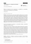 Research paper thumbnail of Sobre la función de las emociones en animales no racionales: explicaciones aristotélicas sin Aristóteles