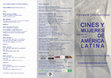 Research paper thumbnail of La cineasta-montajista-recolectora en la era de la reproducción - Coloquio Internacional Modos de Hacer: Cine y mujeres de América Latina, Madrid 2019