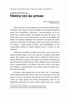 Research paper thumbnail of Outra vez às urnas