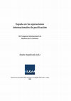 Research paper thumbnail of Evolución historica de la proyección exterior de la guardia civil.