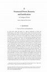 Research paper thumbnail of Noumenal Power, Reasons, and Justification: A Critique of Forst