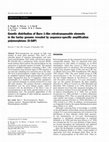 Research paper thumbnail of Genetic distribution of Bare&#150;1-like retrotransposable elements in the barley genome revealed by sequence-specific amplification polymorphisms (S-SAP)