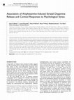 Research paper thumbnail of Association of Amphetamine-Induced Striatal Dopamine Release and Cortisol Responses to Psychological Stress