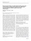 Research paper thumbnail of Basal expression studies of cystatins during specific growth stages of wheat spikes for defining their possible role in differential and stage dependent immunity against Karnal bunt (Tilletia indica)