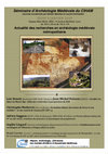 Research paper thumbnail of Actualité des recherches en archéologie médiévale métropolitaine (09/01/20). Séminaire d'Archéologie médiévale du CIHAM).