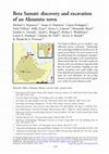 Research paper thumbnail of Beta Samati: discovery and excavation of an Aksumite town