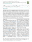 Research paper thumbnail of Resilience of small-scale societies' livelihoods: a framework for studying the transition from food gathering to food production