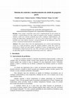 Research paper thumbnail of Sistema de controle e monitoramento de estufa de pequeno porte