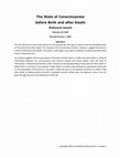 Research paper thumbnail of The State of Consciousness before Birth and after Death