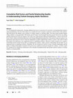 Research paper thumbnail of Cumulative Risk Factors and Family Relationship Quality in Understanding Turkish Emerging Adults’ Resilience